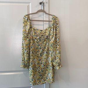 Beautiful fall mini dress